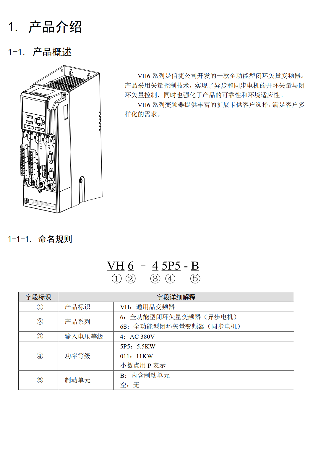 信捷變頻器
